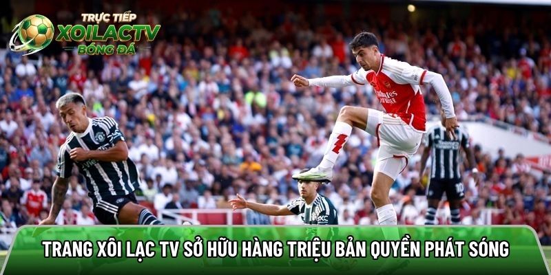 Trang Xôi Lạc TV sở hữu hàng triệu bản quyền phát sóng siêu đỉnh cao